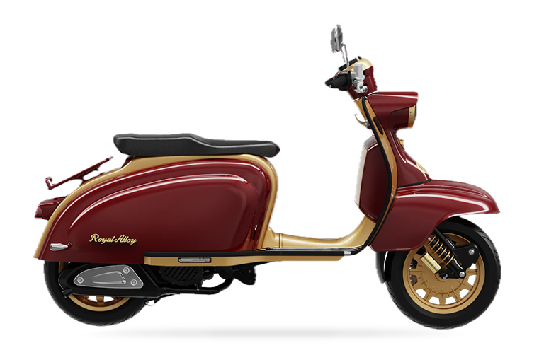 JPS350 BURGUNDY/GOLD